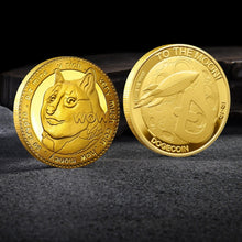 Load image into Gallery viewer, Beautiful WOW Gold Plated Dogecoin Gifts Collections - GoHappyShopin