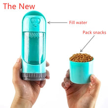 Load image into Gallery viewer, New Multifunctional Portable Pet Dog Water Bottle for Travel - GoHappyShopin