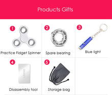 Load image into Gallery viewer, Anti Stress Luminous Light Fidget Spinner - GoHappyShopin