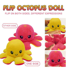 Load image into Gallery viewer, New Mood Octopus or Reversible Octopus Plush or Emotion octopus - GoHappyShopin