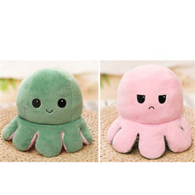 Load image into Gallery viewer, New Mood Octopus or Reversible Octopus Plush or Emotion octopus - GoHappyShopin