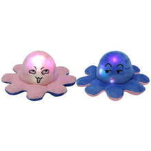 Load image into Gallery viewer, New LED Light Mood Octopus or Reversible Octopus Plush or Emotion octopus - GoHappyShopin