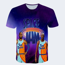 Load image into Gallery viewer, 2021 New Movie Space-Jams 2 Basketball Kids Children Summer Clothes - GoHappyShopin