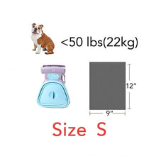Load image into Gallery viewer, Dog Travel Foldable Pooper Scooper With 1 Roll Decomposable bags - GoHappyShopin