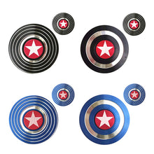 Load image into Gallery viewer, Fidget Spinner Toy Marvels Legends Gyro Shield Round American Captain - GoHappyShopin