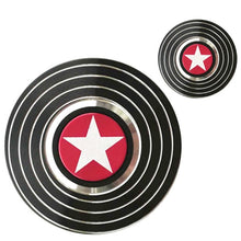 Load image into Gallery viewer, Fidget Spinner Toy Marvels Legends Gyro Shield Round American Captain - GoHappyShopin