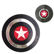 Load image into Gallery viewer, Fidget Spinner Toy Marvels Legends Gyro Shield Round American Captain - GoHappyShopin
