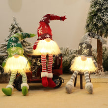 Load image into Gallery viewer, Glowing Gnome Christmas Faceless Doll Merry Christmas Decoration - GoHappyShopin