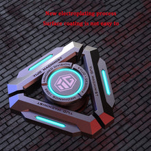 Load image into Gallery viewer, New Cool Anti Stress ADHD Triangle Metal Hand Spinner Mute Bearing - GoHappyShopin