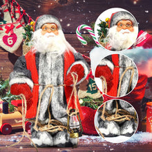 Load image into Gallery viewer, 2021 New Year Christmas Decoration Santa Claus 30cm Doll Children Gift - GoHappyShopin