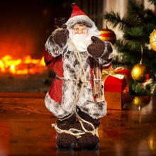 Load image into Gallery viewer, 2021 New Year Christmas Decoration Santa Claus 30cm Doll Children Gift - GoHappyShopin