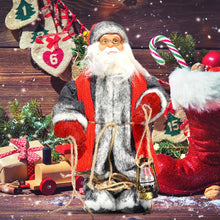 Load image into Gallery viewer, 2021 New Year Christmas Decoration Santa Claus 30cm Doll Children Gift - GoHappyShopin
