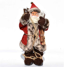 Load image into Gallery viewer, 2021 New Year Christmas Decoration Santa Claus 30cm Doll Children Gift - GoHappyShopin