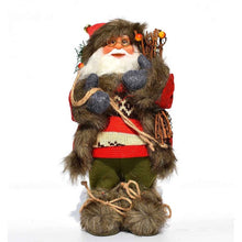 Load image into Gallery viewer, 2021 New Year Christmas Decoration Santa Claus 30cm Doll Children Gift - GoHappyShopin