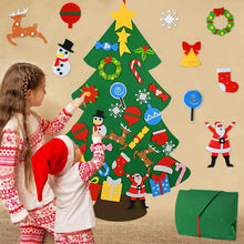 Load image into Gallery viewer, Kids DIY Felt Christmas Tree Christmas Decoration for Home 2021 - GoHappyShopin