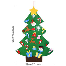 Load image into Gallery viewer, Kids DIY Felt Christmas Tree Christmas Decoration for Home 2021 - GoHappyShopin