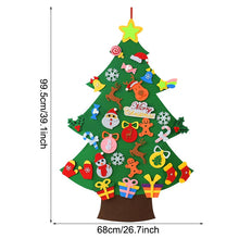 Load image into Gallery viewer, Kids DIY Felt Christmas Tree Christmas Decoration for Home 2021 - GoHappyShopin