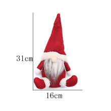 Load image into Gallery viewer, Glowing Gnome Christmas Faceless Doll Merry Christmas Decoration - GoHappyShopin