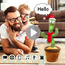 Load image into Gallery viewer, Christmas Gifts Dancing Cactus Electron Plush Toy - GoHappyShopin
