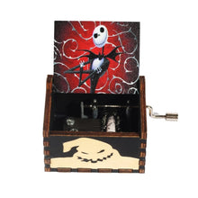 Load image into Gallery viewer, Merry Christmas Wooden Hand Crank Music Box - GoHappyShopin
