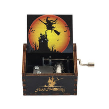 Load image into Gallery viewer, Merry Christmas Wooden Hand Crank Music Box - GoHappyShopin