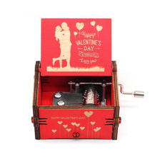 Load image into Gallery viewer, Merry Christmas Wooden Hand Crank Music Box - GoHappyShopin