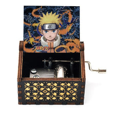 Load image into Gallery viewer, Merry Christmas Wooden Hand Crank Music Box - GoHappyShopin