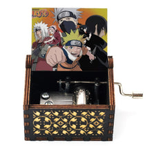 Load image into Gallery viewer, Merry Christmas Wooden Hand Crank Music Box - GoHappyShopin