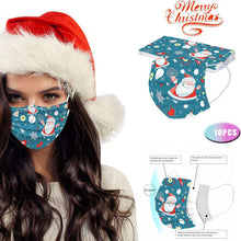 Load image into Gallery viewer, 10pcs Christmas Mask Christmas Decoration For Home Merry Christmas Gifts - GoHappyShopin