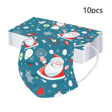 Load image into Gallery viewer, 10pcs Christmas Mask Christmas Decoration For Home Merry Christmas Gifts - GoHappyShopin