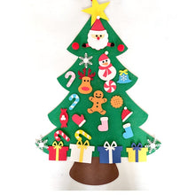 Load image into Gallery viewer, DIY Felt Christmas Tree Merry Christmas Decorations Gifts - GoHappyShopin
