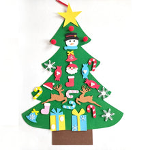 Load image into Gallery viewer, DIY Felt Christmas Tree Merry Christmas Decorations Gifts - GoHappyShopin