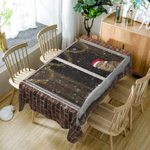 Load image into Gallery viewer, Europe style Polyester Colorful Christmas Tablecloth - GoHappyShopin