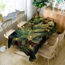 Load image into Gallery viewer, Europe style Polyester Colorful Christmas Tablecloth - GoHappyShopin