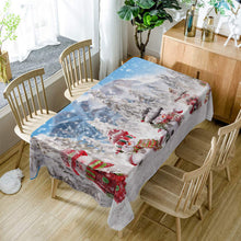 Load image into Gallery viewer, Europe style Polyester Colorful Christmas Tablecloth - GoHappyShopin