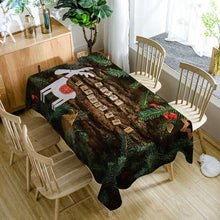 Load image into Gallery viewer, Europe style Polyester Colorful Christmas Tablecloth - GoHappyShopin