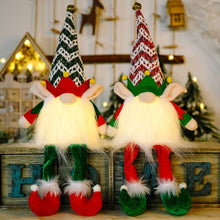Load image into Gallery viewer, Glowing Gnome Christmas Faceless Doll Decoration New Year 2022 - GoHappyShopin