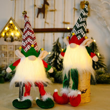 Load image into Gallery viewer, Glowing Gnome Christmas Faceless Doll Decoration New Year 2022 - GoHappyShopin
