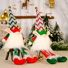 Load image into Gallery viewer, Glowing Gnome Christmas Faceless Doll Decoration New Year 2022 - GoHappyShopin