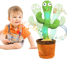 Load image into Gallery viewer, Funny Dancing Cactus Electron Plush Toy with Christmas Music - GoHappyShopin
