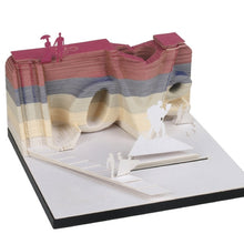 Load image into Gallery viewer, Creative 3D Notepads Sticky Gifts with Christmas designs - GoHappyShopin