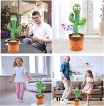 Load image into Gallery viewer, Christmas Gifts Dancing Cactus Electron Plush Toy - GoHappyShopin