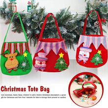Load image into Gallery viewer, Cute Christmas Gifts Candy Bag Santa Sack Knitted Embroidery 2021 - GoHappyShopin