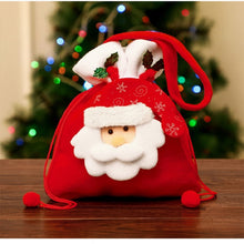 Load image into Gallery viewer, Cute Christmas Gifts Candy Bag Santa Sack Knitted Embroidery 2021 - GoHappyShopin
