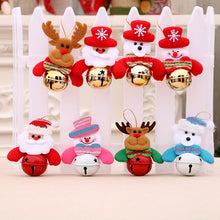 Load image into Gallery viewer, Merry Christmas Santa Claus Snowman Elk Bear with Bell Doll Home Decoration 2021 - GoHappyShopin