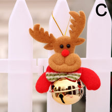Load image into Gallery viewer, Merry Christmas Santa Claus Snowman Elk Bear with Bell Doll Home Decoration 2021 - GoHappyShopin