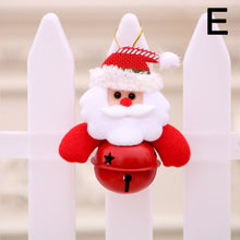 Load image into Gallery viewer, Merry Christmas Santa Claus Snowman Elk Bear with Bell Doll Home Decoration 2021 - GoHappyShopin