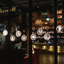Load image into Gallery viewer, Christmas Led Suction Cup Hanging Lights Atmosphere Decorations - GoHappyShopin