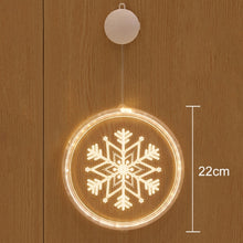 Load image into Gallery viewer, Christmas Led Suction Cup Hanging Lights Atmosphere Decorations - GoHappyShopin