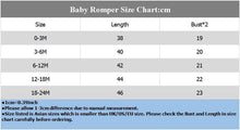 Load image into Gallery viewer, Newborn Cute Baby Boys Girls Clothes Daddy Is My Hero Sleepwear - GoHappyShopin
